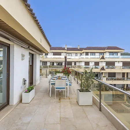 2218-duplex First Line With Sea View Apartment Manilva