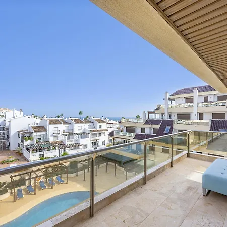 2218-duplex Penthouse First Line With Sea View Apartmán Manilva